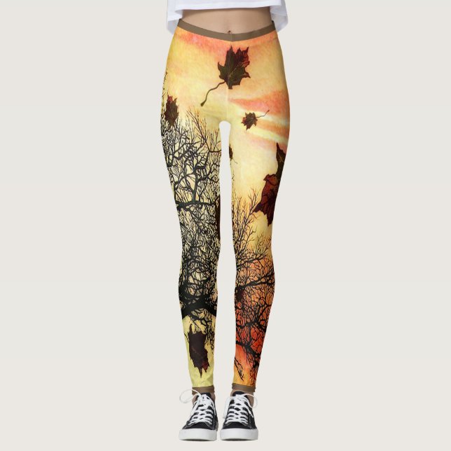 Fall-Leggings Leggings (Vorderseite)