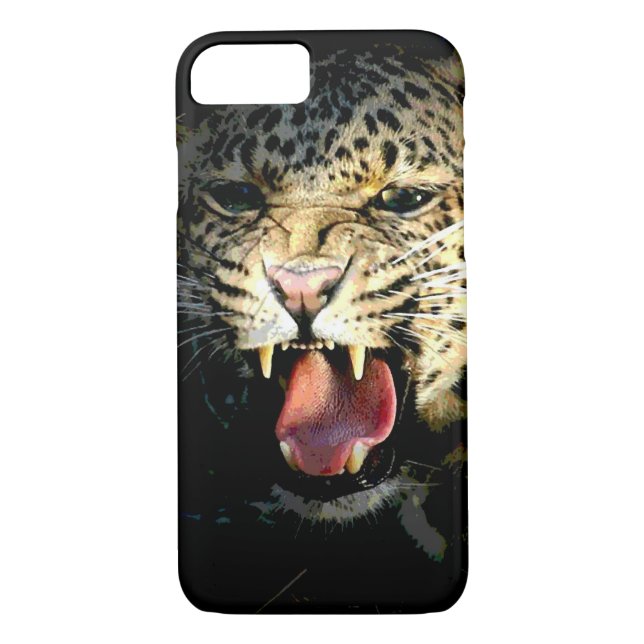 Fall Leopard iPhone 7 Case-Mate iPhone Hülle (Rückseite)