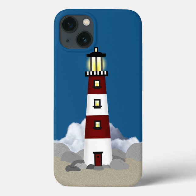 Fall Lighthouse iPhone 6/6 Case-Mate iPhone Hülle (Rückseite)