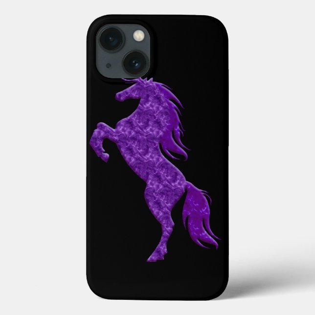Fall "lila Feuer Einhorn" für iPhone 6 Case-Mate iPhone Hülle (Rückseite)