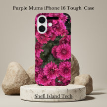 Fall lila Mums iPhone 16
