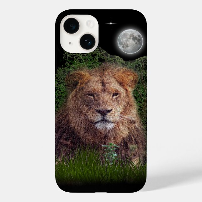 Fall Lion Phone 14 Case-Mate iPhone 14 Hülle (Rückseite)
