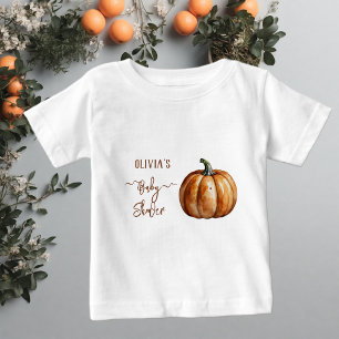 Fall Little Pumpkin Baby Dusche T-shirt