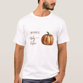 Fall Little Pumpkin Baby Dusche T-Shirt