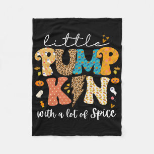 Fall Little Pumpkin mit viel GewürzHalloween Tod Fleecedecke