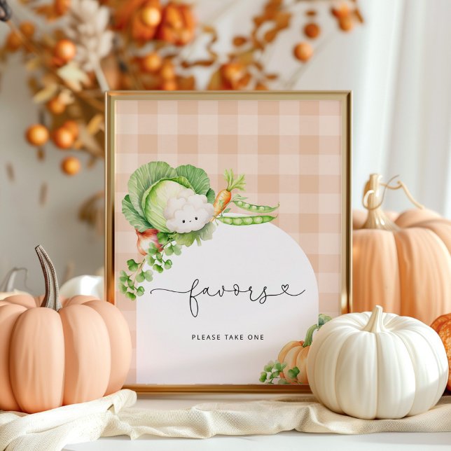 Fall Lokal gewachsene Baby Pumpkin Baby Dusche Fav Poster (Von Creator hochgeladen)