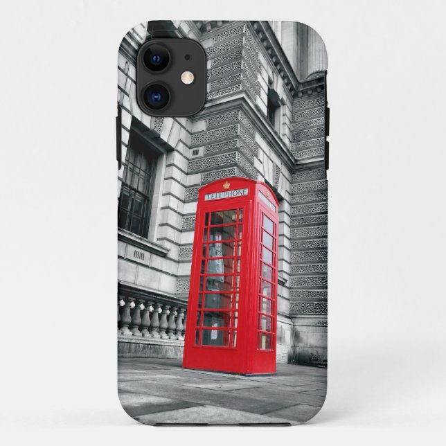 Fall London Red Phone Booth iPhone 5 Case-Mate iPhone Hülle (Rückseite)