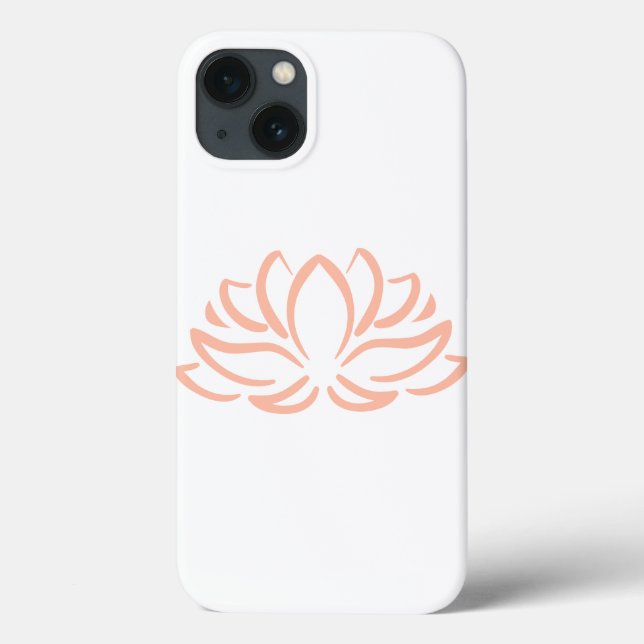 Fall Lotus Blume iPhone 13: Inspiration iPhone Case-Mate iPhone Hülle (Rückseite)