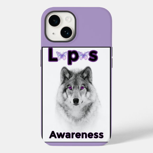 Fall Lupus Awareness IPhone Case-Mate iPhone 14 Hülle (Rückseite)