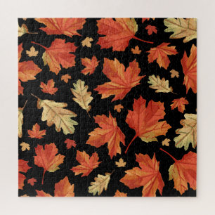 Fall Maple Blätter Erntedank Muster