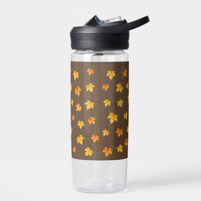 Fall Maple-Blätter Trinkflasche (Links)
