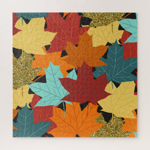 Fall Maple Blätter Vintag Illustration