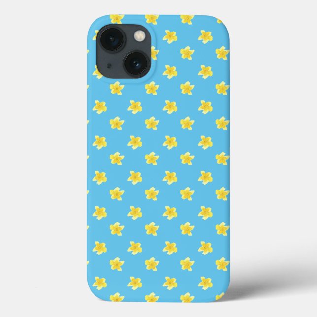Fall Mate iPad Mini: Primroses auf Türkis Case-Mate iPhone Hülle (Rückseite)