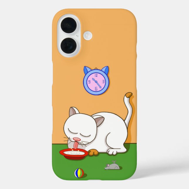 Fall Milky Case-Mate iPhone 16 Hülle (Rückseite)