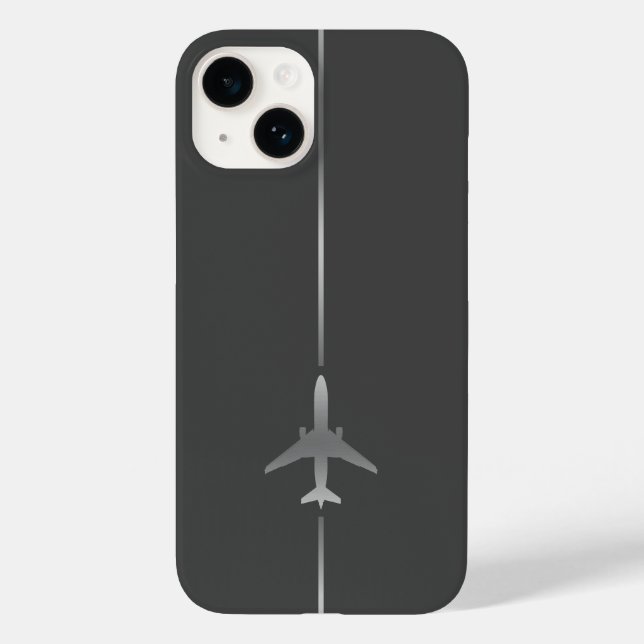 Fall Minimalistisch Aviation Case-Mate iPhone 14 Hülle (Rückseite)