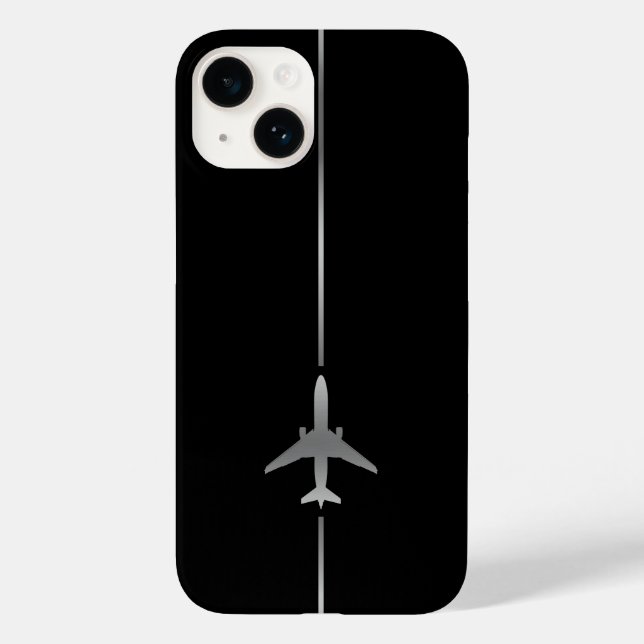 Fall Minimalistisch Aviation Case-Mate iPhone 14 Hülle (Rückseite)