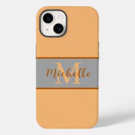 Fall Monogram Case-Mate iPhone 14 Hülle
