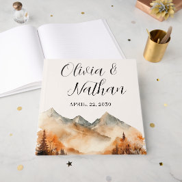 Fall Mountain Wedding Gästebuch