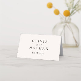 Fall Mountain Wedding Tischnummer Platzkarte