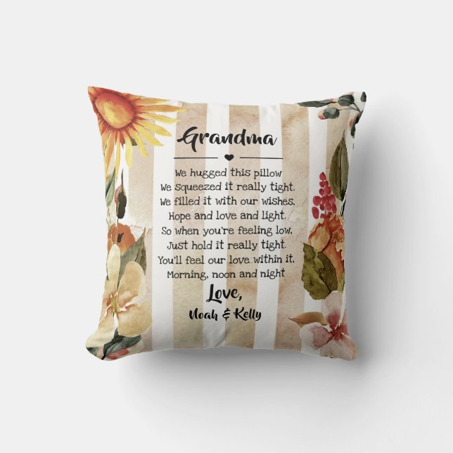 Fall Mutter Grandma Grammy Nana von Großkindern Kissen (Vorderseite)