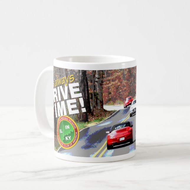 Fall nahe Brown County, Indiana Kaffeetasse (Vorderseite Links)
