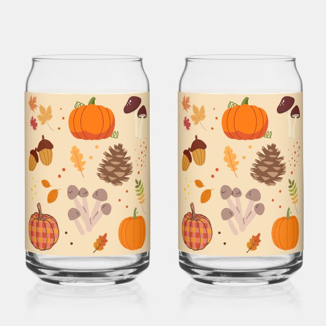 Fall Nature Dosenglas (Vorderseite)