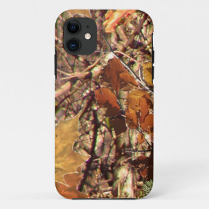 Fall Nature Foliage Camouflage Camouflage Malerei iPhone 11 Hülle