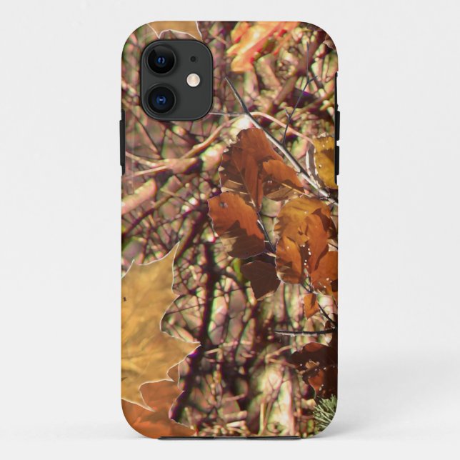 Fall Nature Foliage Camouflage Camouflage Malerei Case-Mate iPhone Hülle (Rückseite)