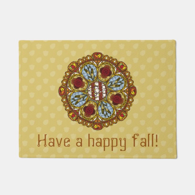 Fall Nouveau Doormat Fußmatte (Vorderseite)