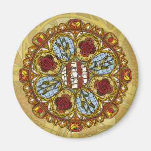 Fall Nouveau Magnet