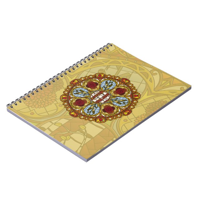 Fall Nouveau-Notebook Notizblock (Linke Seite)