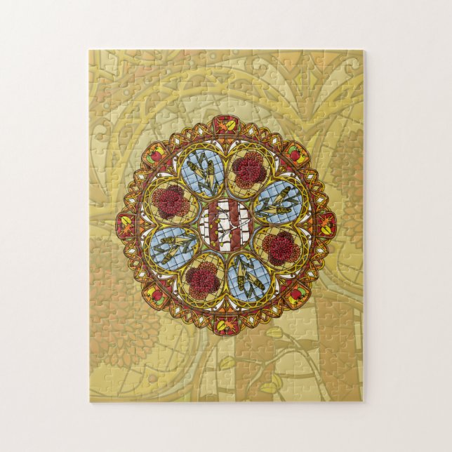 Fall Nouveau Puzzle (Vertikal)