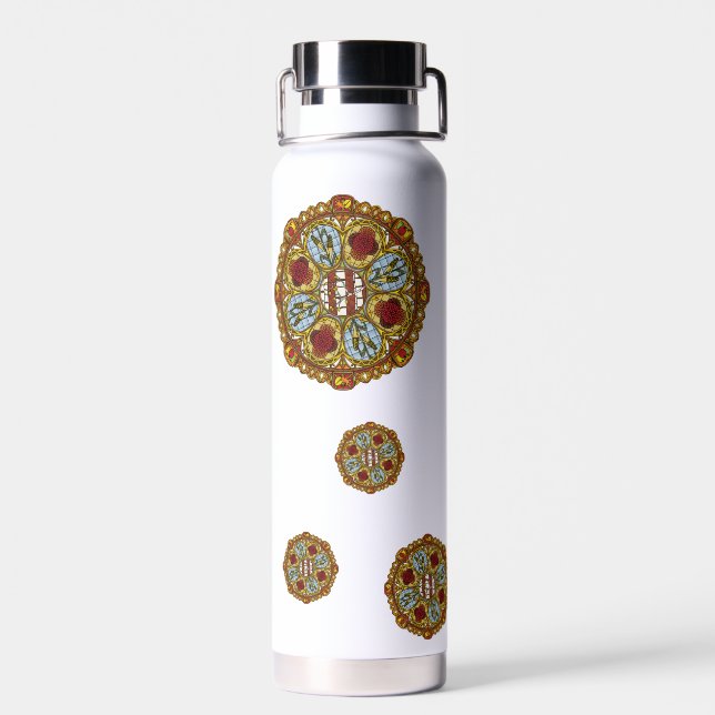 Fall Nouveau Trinkflasche (Rückseite)