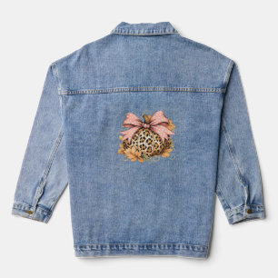 Fall Nurse Erntedank Oversifizierter T - Shirt Jeansjacke