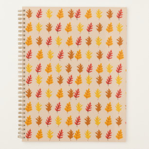 Fall Oak-Blätter Planer