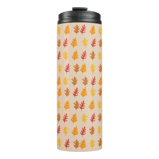 Fall Oak-Blätter Thermosbecher (Vorderseite)