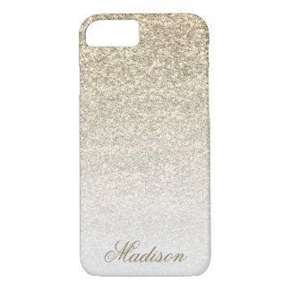 Fall Ombre Gold Glitzer iPhone 7 Case-Mate iPhone Hülle