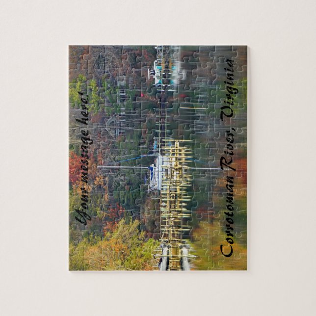 Fall on the Corrotoman River, Virginia (Vertikal)