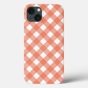 Fall Orange gingham Case-Mate iPhone Hülle