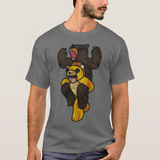 Fall Out Boy Folie Deux Digital Buntglas Über T-Shirt