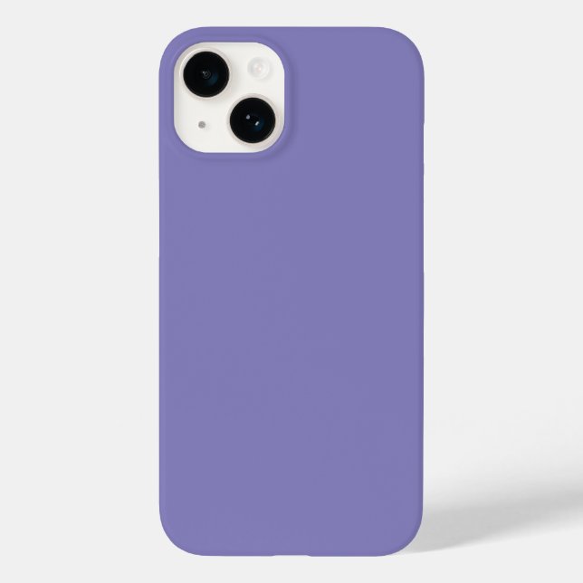 Fall Pastel Blue Violet Case-Mate iPhone 14 Hülle (Rückseite)