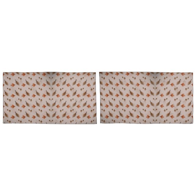 Fall Pattern Pillowcases – Matching Bedroom Beddin Kissenbezug (Rückseite-Set)