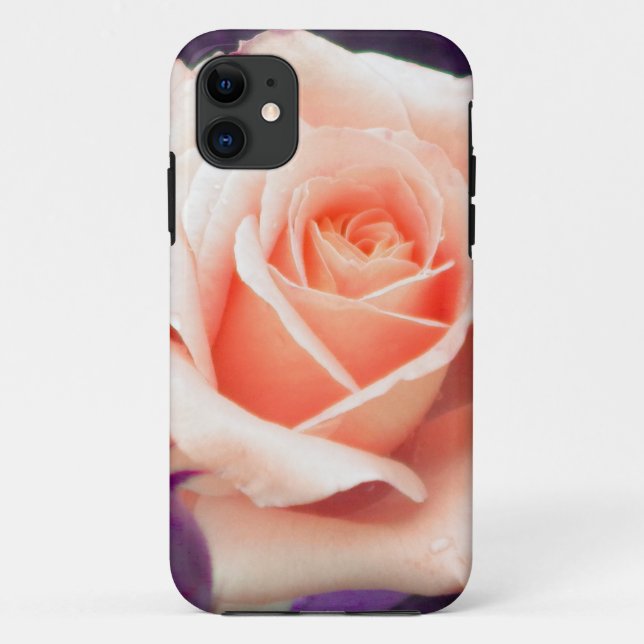 Fall Peach Rose iPhone 5 Case-Mate iPhone Hülle (Rückseite)
