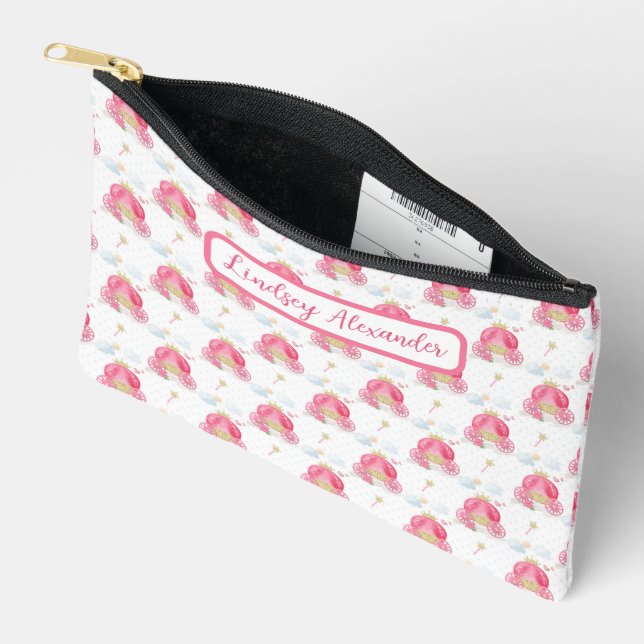 Fall personalisiert Princess Pencil Zubehörtasche (Offen)