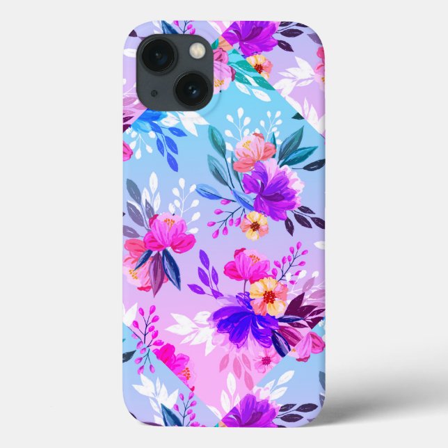 Fall phantastisch gestrichene Blume Case-Mate iPho Case-Mate iPhone Hülle (Rückseite)