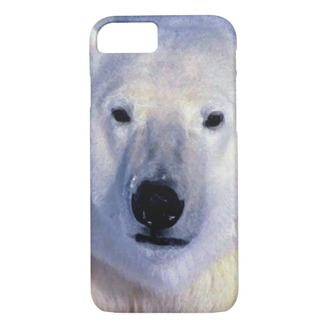 Fall "Polar Bear iPhone 7" Case-Mate iPhone Hülle (Rückseite)
