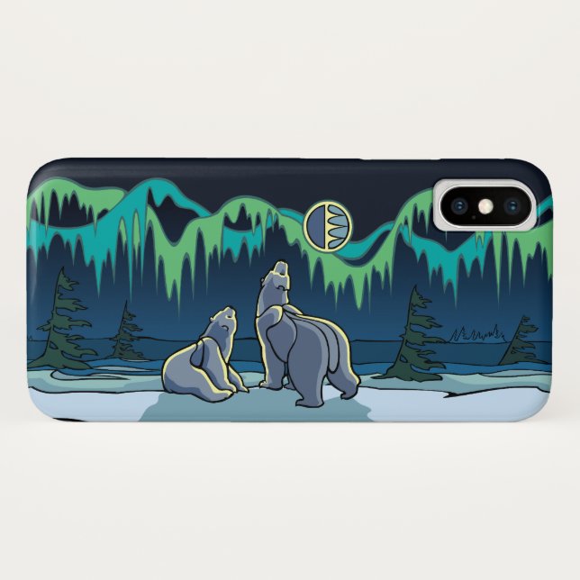Fall "Polar Bear iPhone" Case-Mate iPhone Hülle (Rückseite (Horizontal))