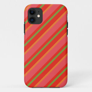 Fall Poppy Colors Stripes iPhone 5/5 title_seo2
