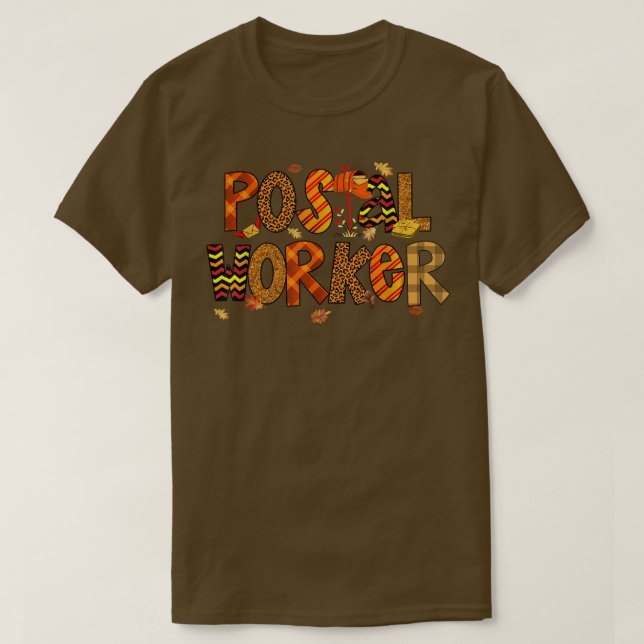 Fall Postarbeiter-Fall T-Shirt (Design vorne)