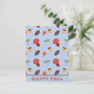 Fall Postkarte